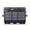 5140X.B.5AL EXPLORER CASES NERA CON CASSETTI VUOTI 5 x AIBOX3.E + 1 x AIBOX6.E, CON RFID/NFC